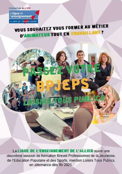 Bpjeps | Ligue De L'enseignement De L'Allier